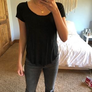 Urban outfitters black short sleeve tee